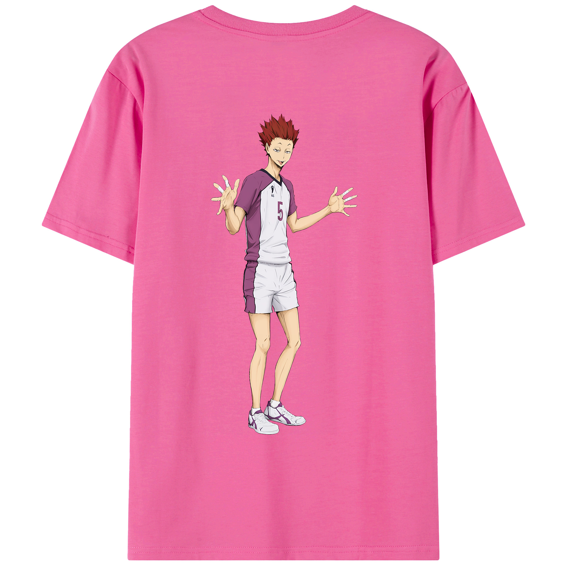 （画像用） ハイキュー!! Haikyu!! レディース半袖Tシャツ(バックプリント)